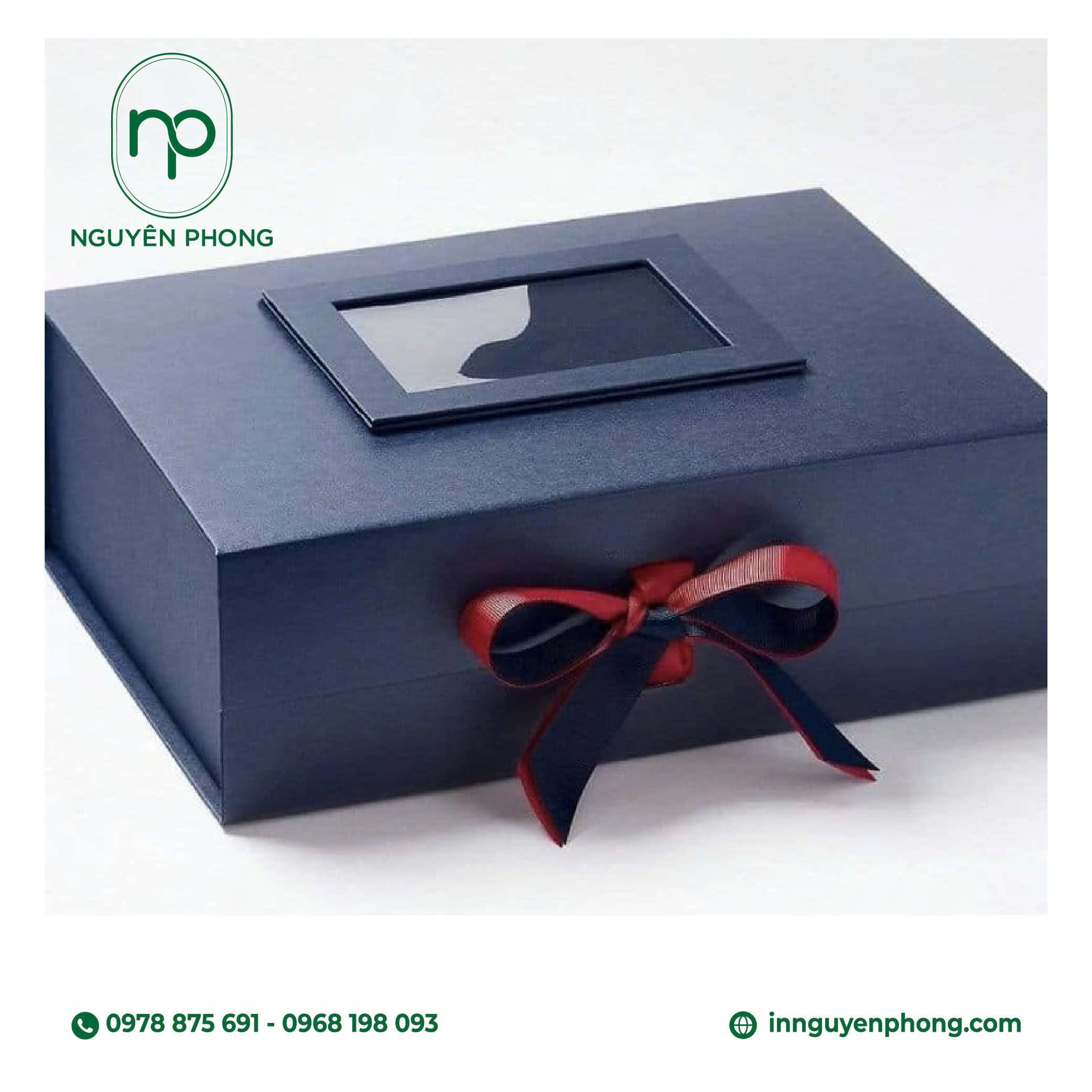 Hộp nắp nam châm 